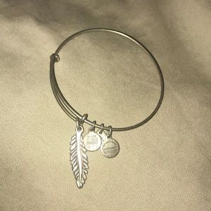 Alex & Ani Feather Bracelet